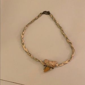 LF REAL shark tooth choker